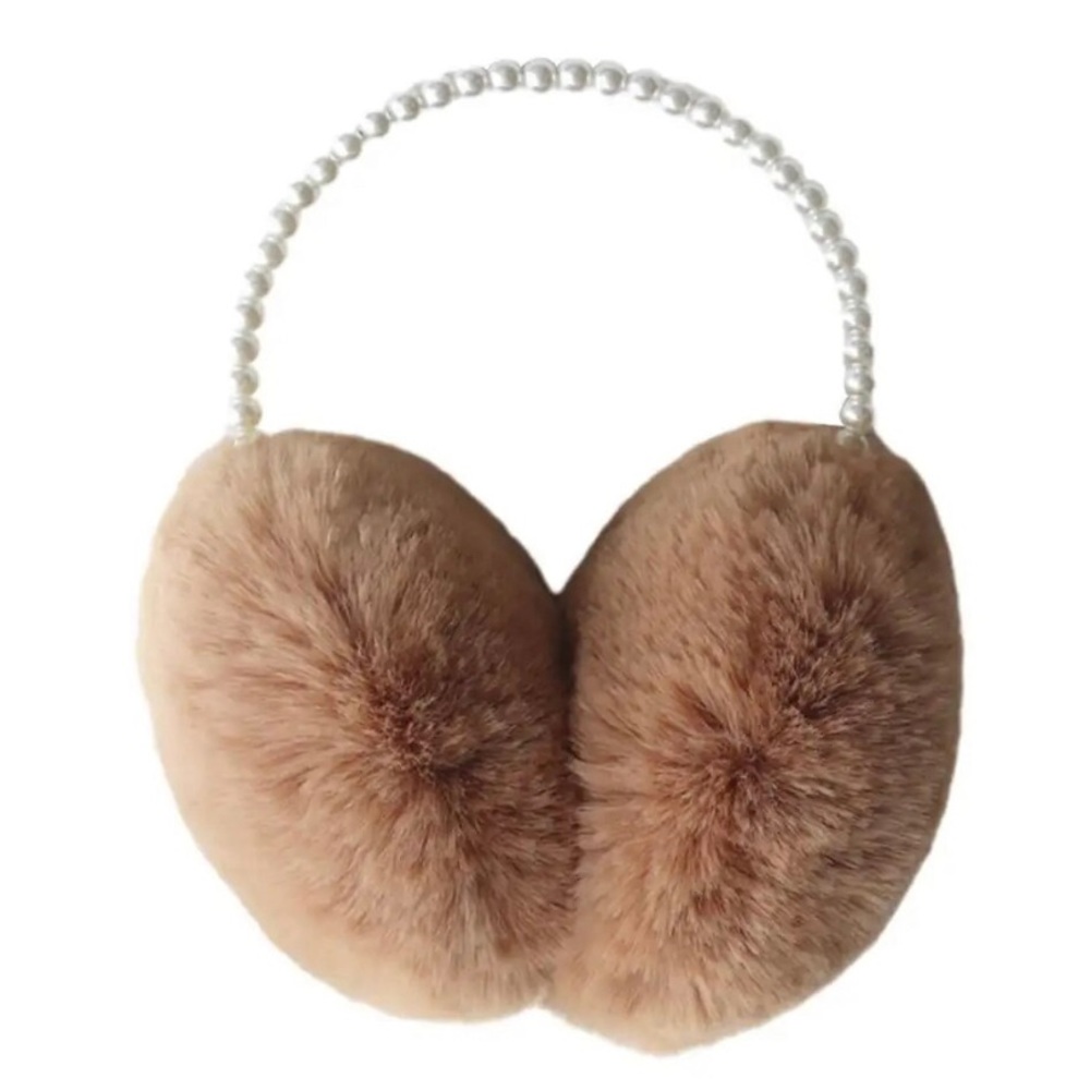 Pearls & Plush Earmuffs